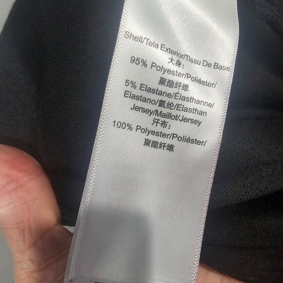 DKNY Black Velour Jogging Pants NEW - Picture 7 of 7